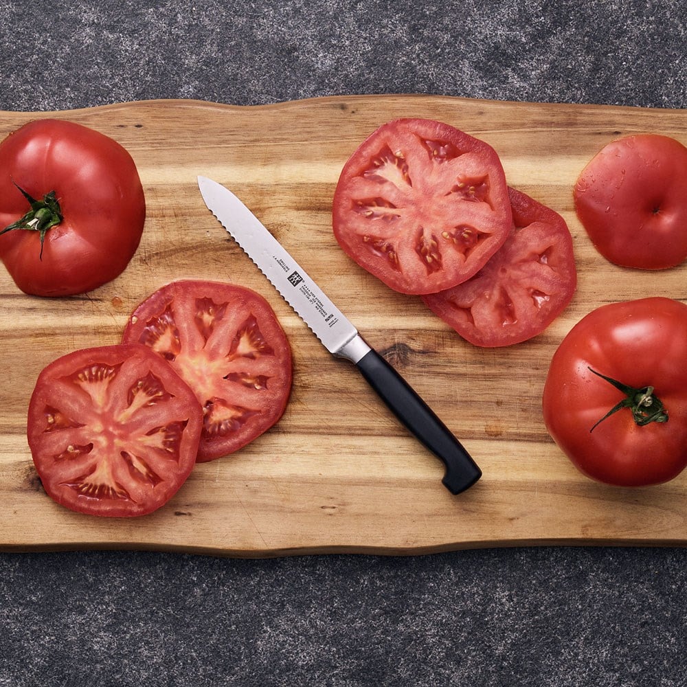 Zwilling Four Star Çok Amaçlı Bıçak Siyah 13 cm