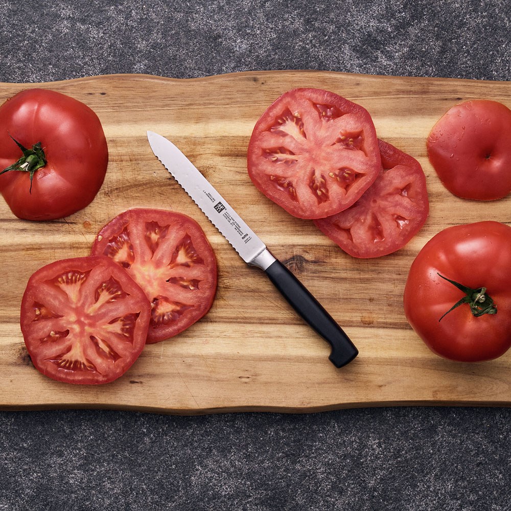 Zwilling Four Star Çok Amaçlı Bıçak Siyah 13 cm
