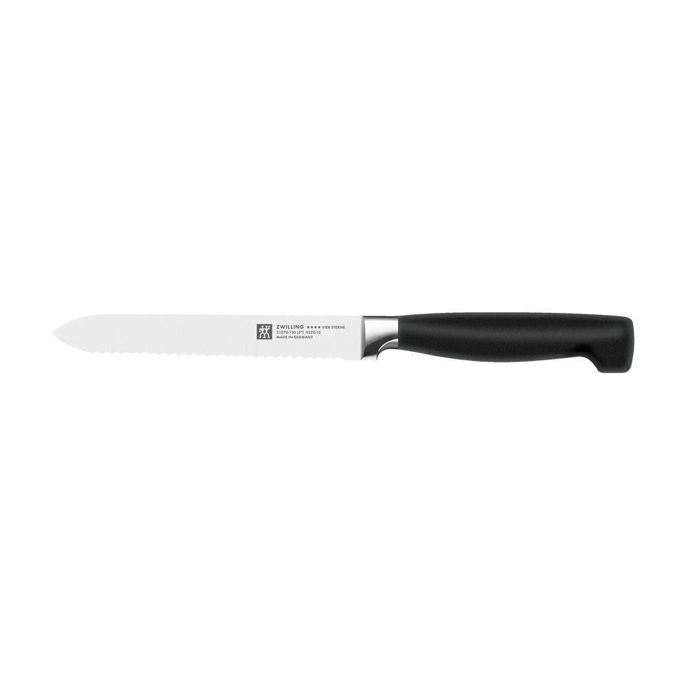 Zwilling Four Star Çok Amaçlı Bıçak Siyah 13 cm
