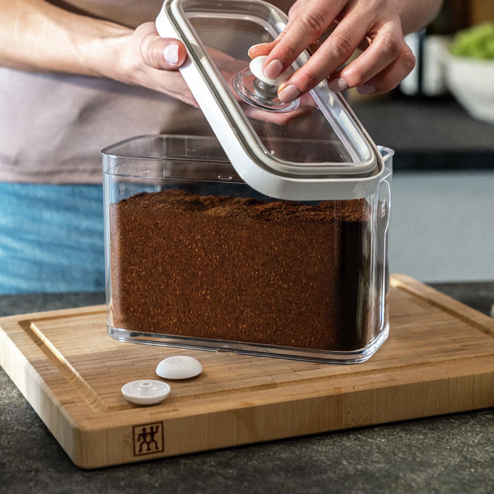 Zwilling Fresh & Save Cube 6 Parça Vakum Saklama Kabı Başlangıç Seti Şeffaf Beyaz