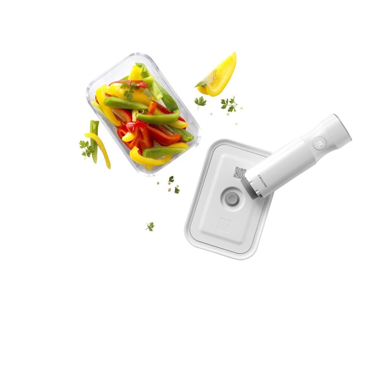 Zwilling Fresh & Save Vakumlu Cam Saklama Kabı M Gri