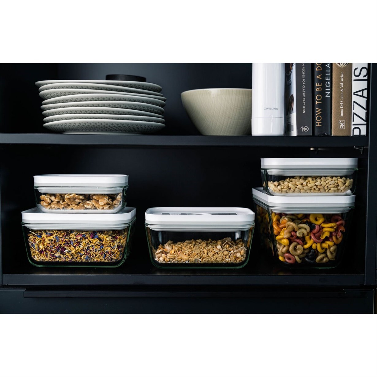 Zwilling Fresh & Save Vakumlu Cam Saklama Kabı M Gri