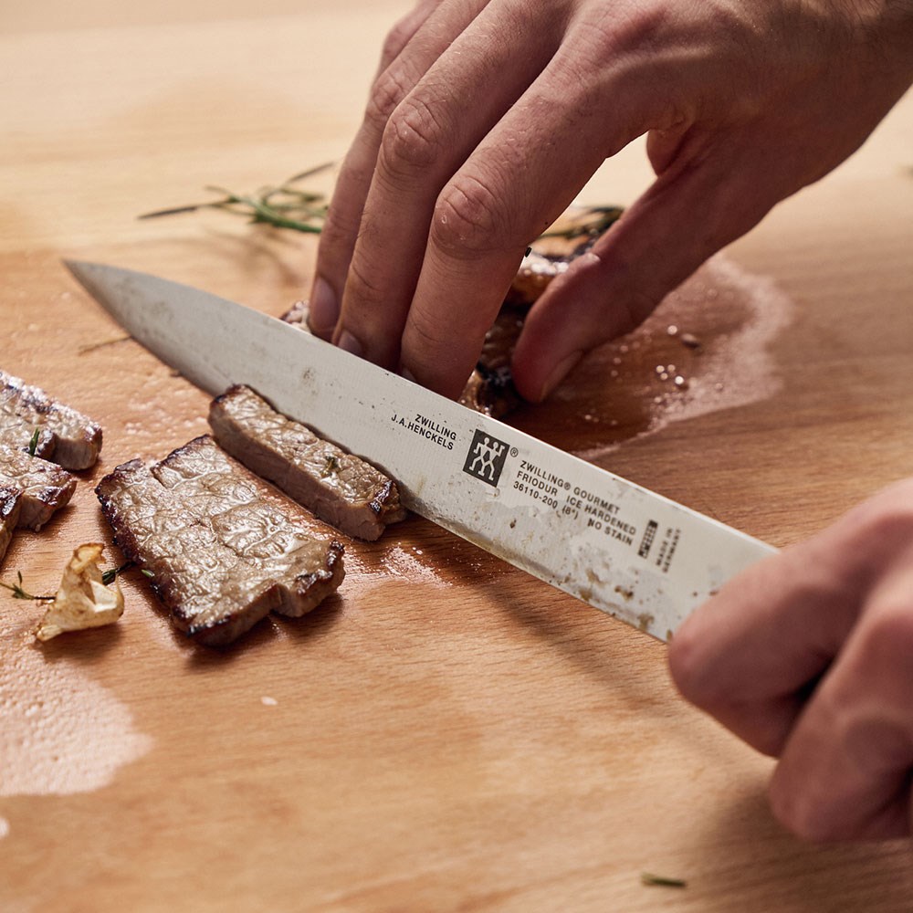 Zwilling Gourmet Dilimleme Bıçağı Siyah 20 cm