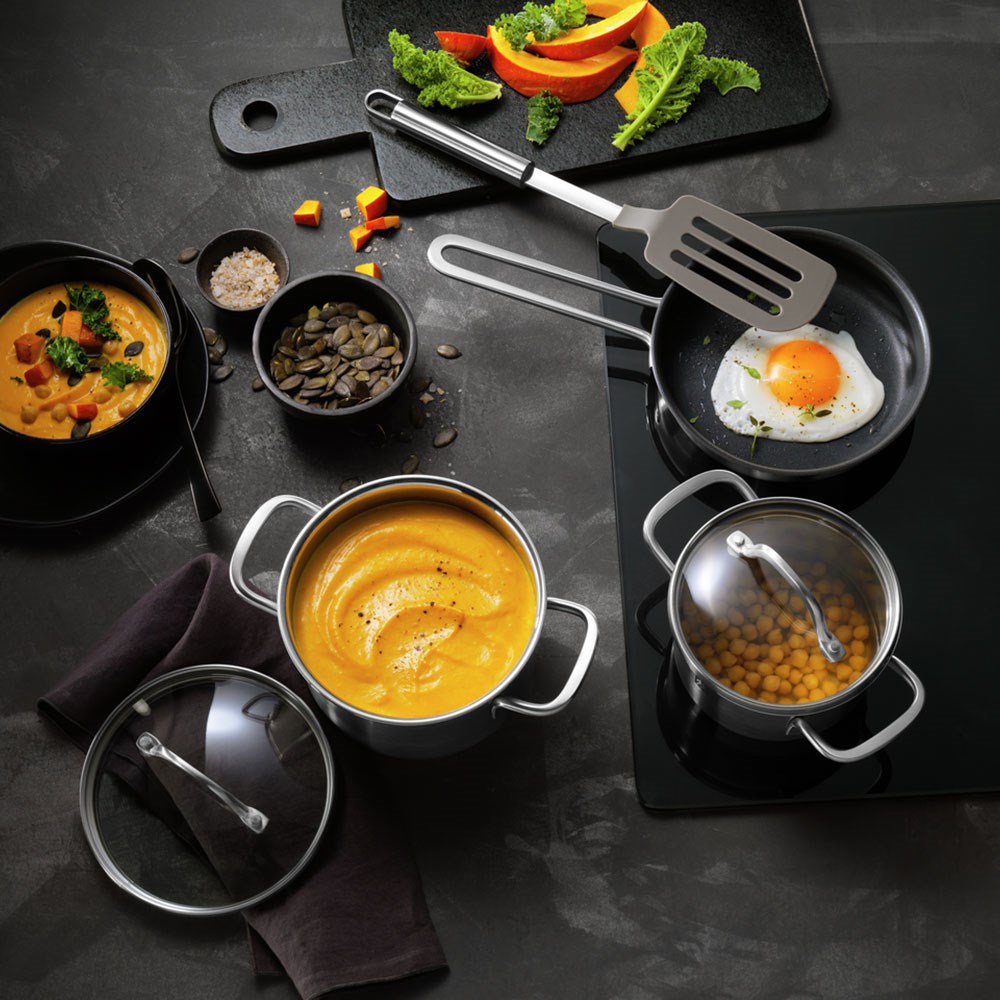 Zwilling Pico Mini Çelik Sığ Tencere 12 cm