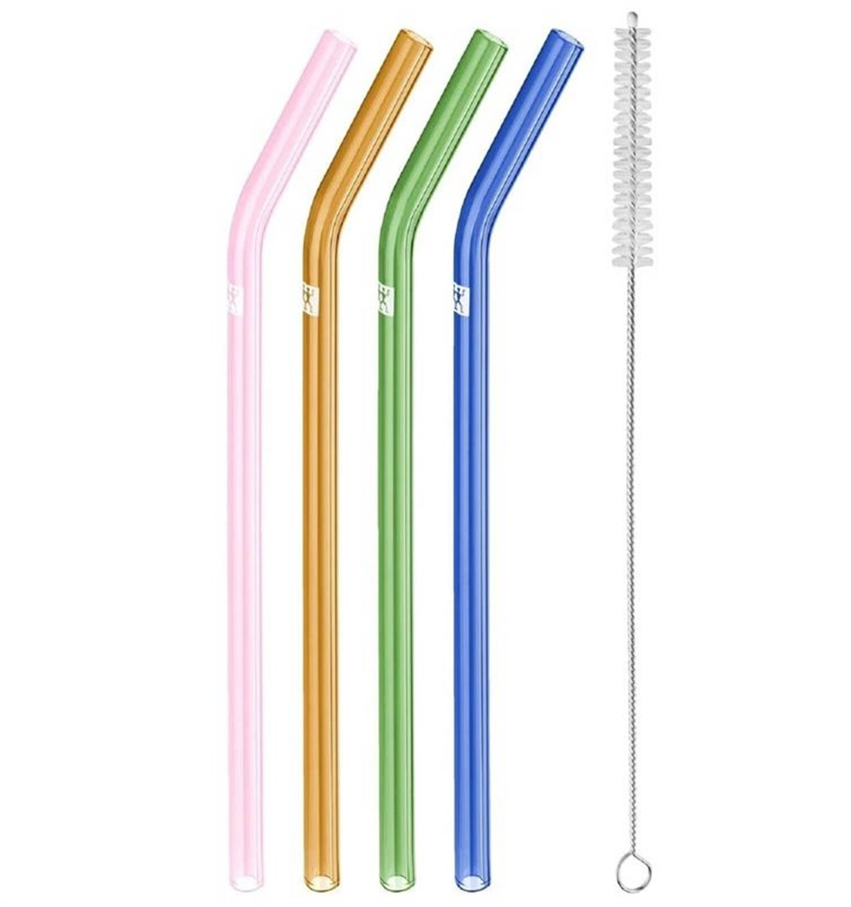 Zwilling Sorrento Ucu Kıvrık Cam Pipet Renkli