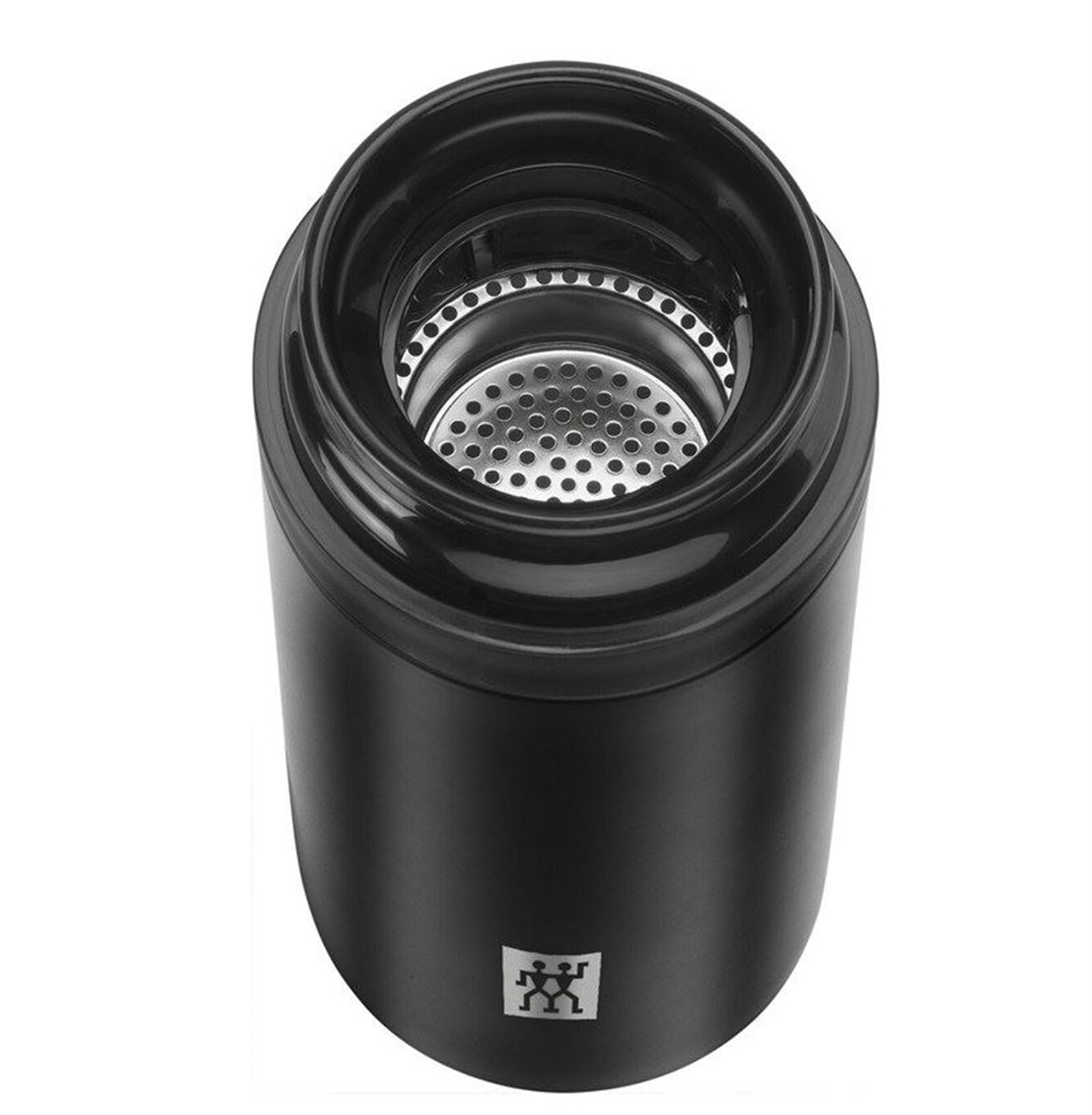 Zwilling Süzgeçli Termos 420 ml Siyah
