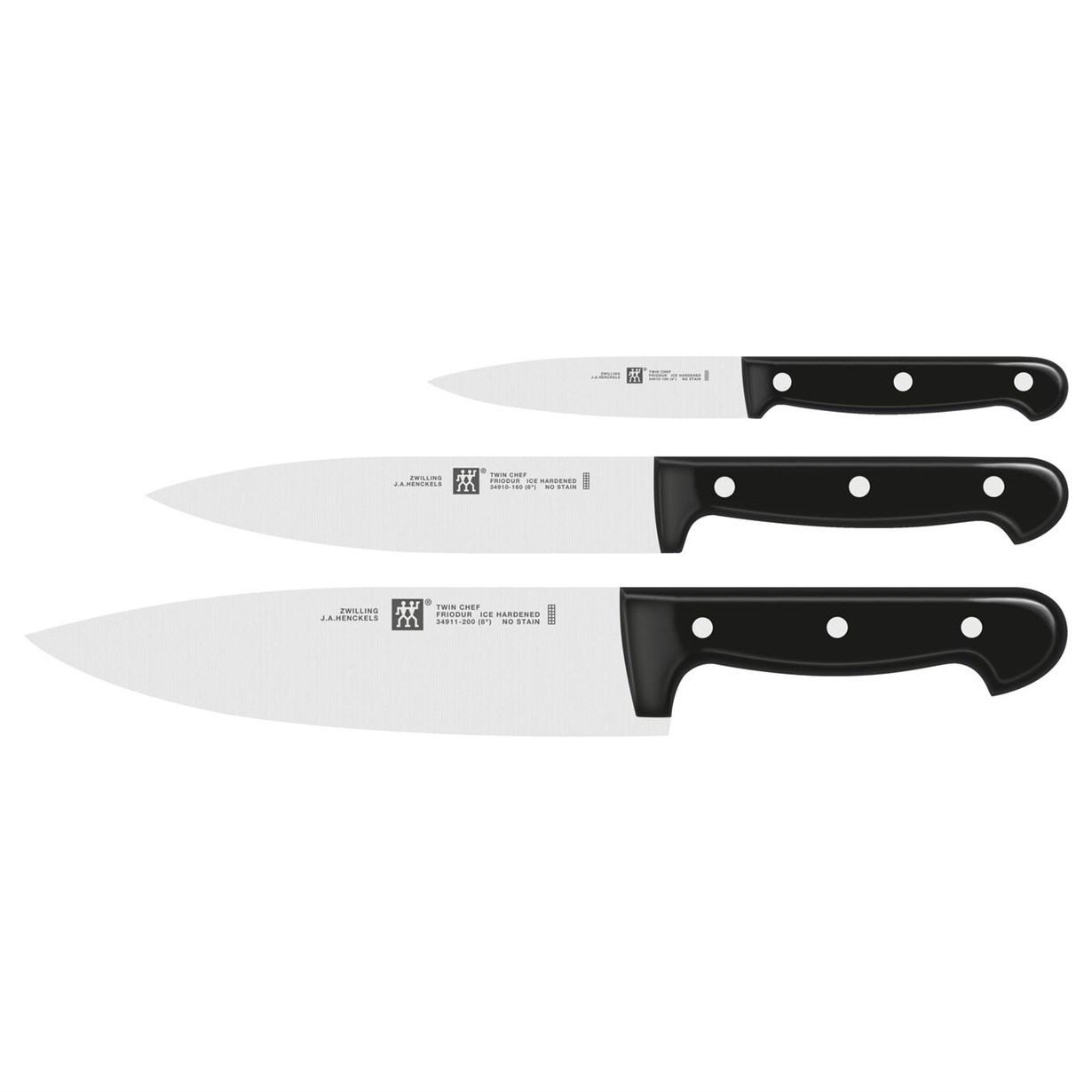Zwilling Twin Chef Bıçak Seti 3 Parça