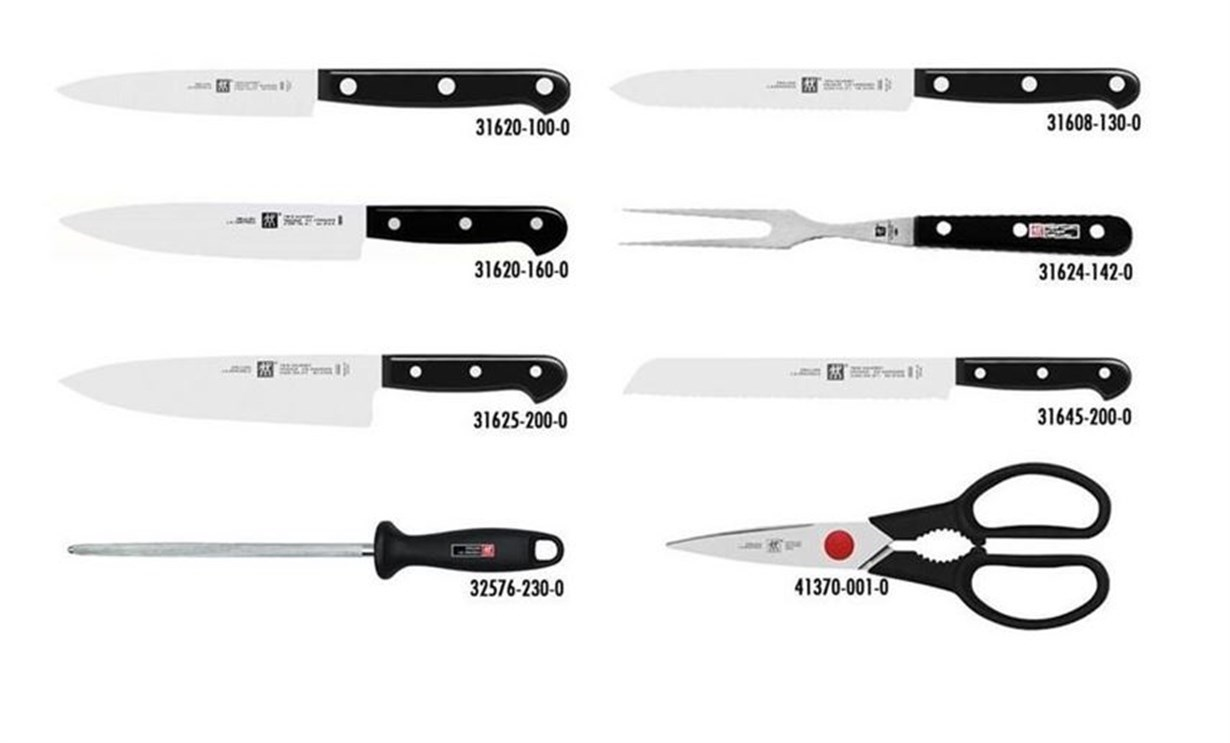 Zwilling Twin Gourmet Blok Bıçak Seti 9 Parça