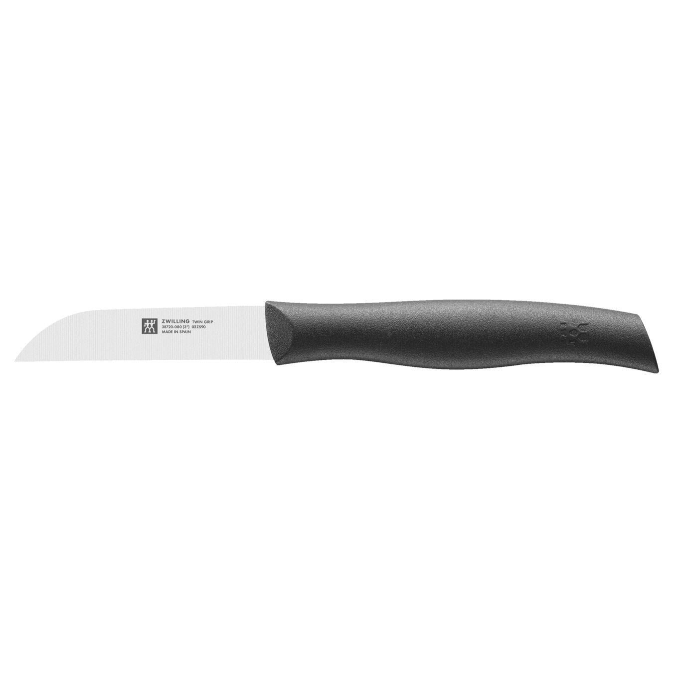 Zwilling Twin Grip Sebze/Meyve Bıçağı 8 cm Siyah
