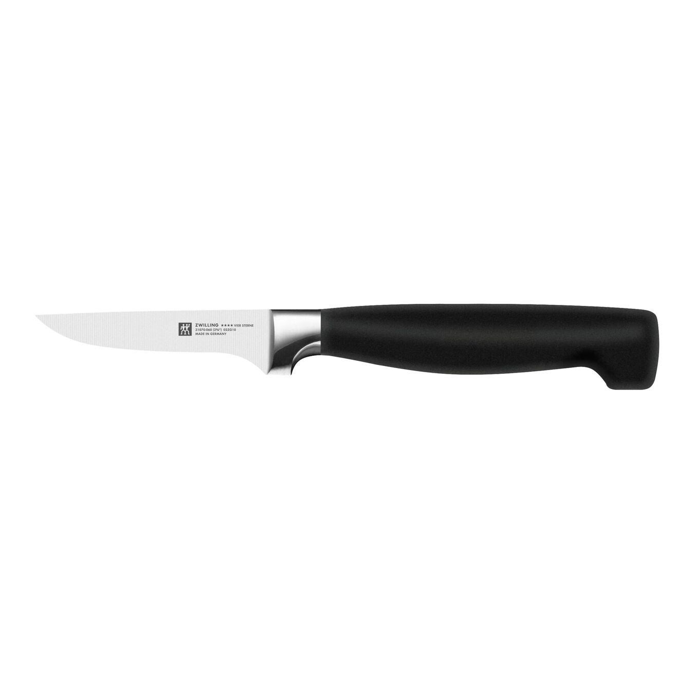 Zwilling Vier Sterne Sebze Bıçağı Siyah 7 cm