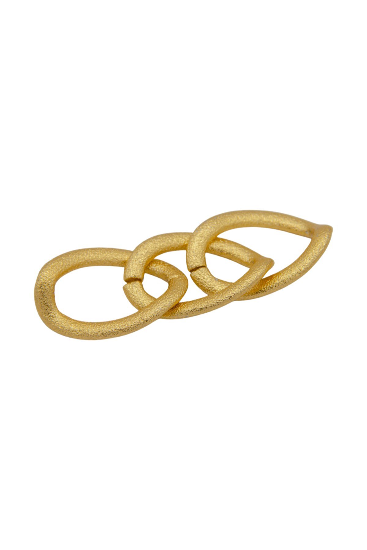 Altın Kaplama Alüminyum Zincir 31x4 mm