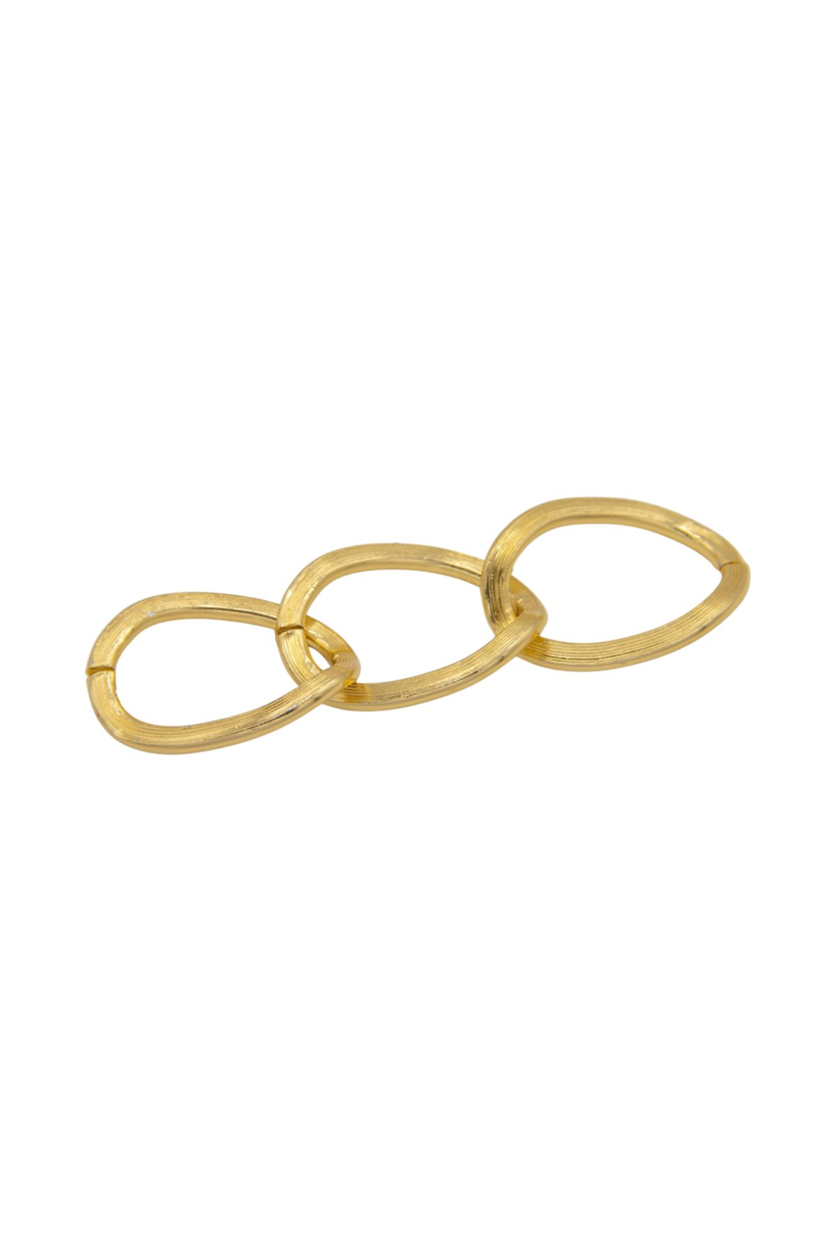 Altın Kaplama Kalın Zincir 28x2 mm