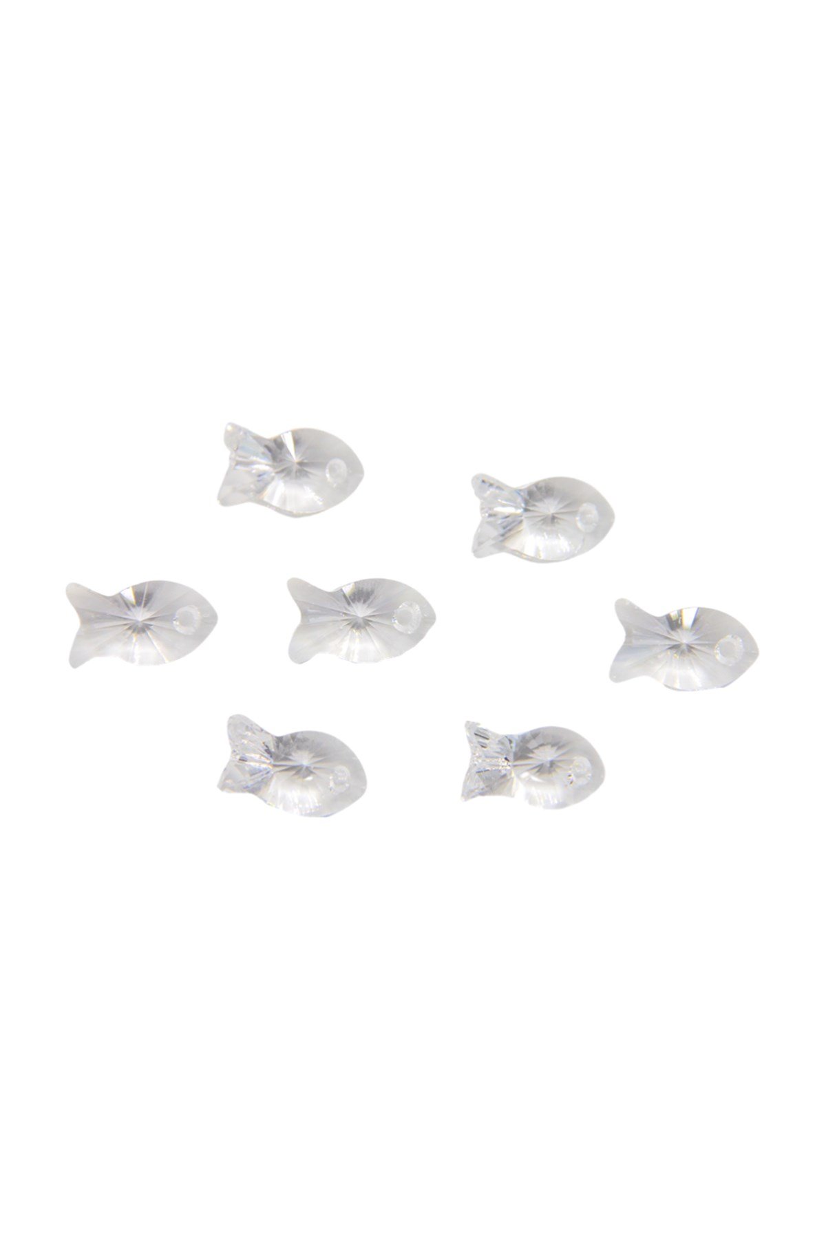 Orjinal Swarovski Kristal Balık Boncuk 19x11mm