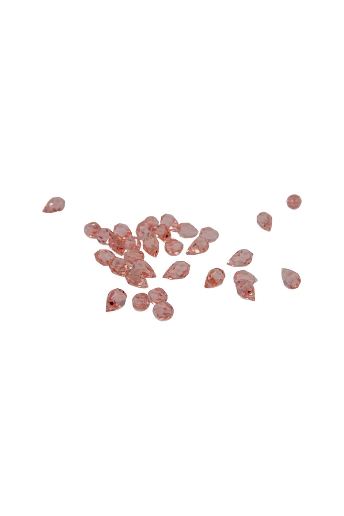 Orjinal Swarovski Kristal Damla Boncuk 8x15mm