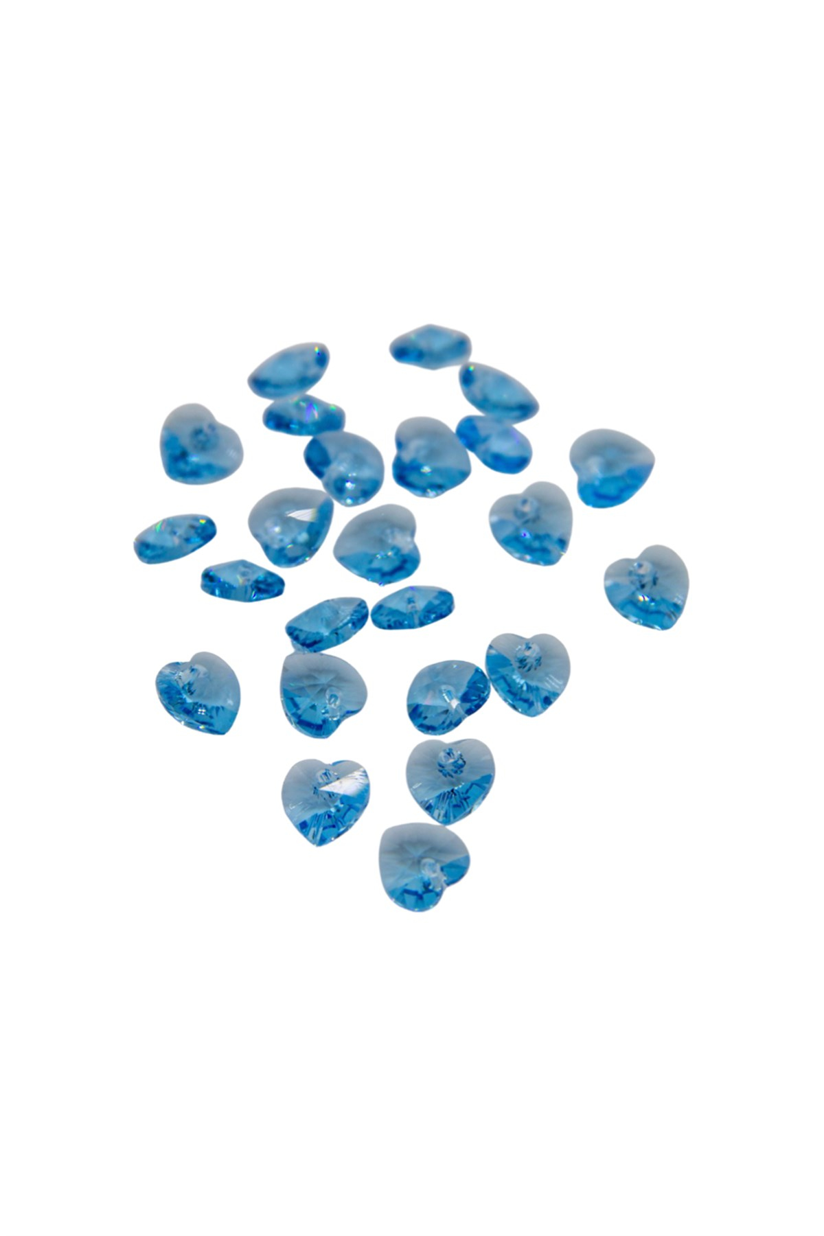 Orjinal Swarovski Kristal Kalp Boncuk 10mm