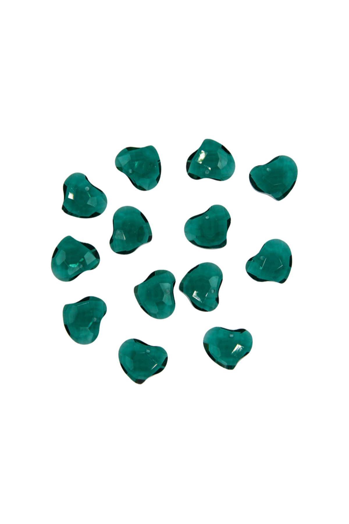 Orjinal Swarovski Kristal Kalp Boncuk 16X19mm