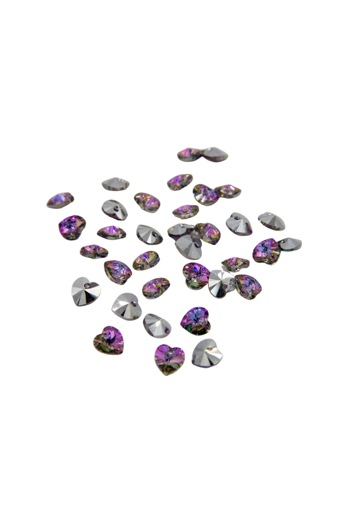 Orjinal Swarovski Kristal Kalp Boncuk 10mm