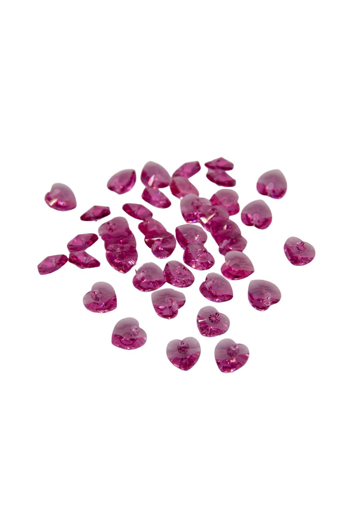 Orjinal Swarovski Kristal Kalp Boncuk 10mm