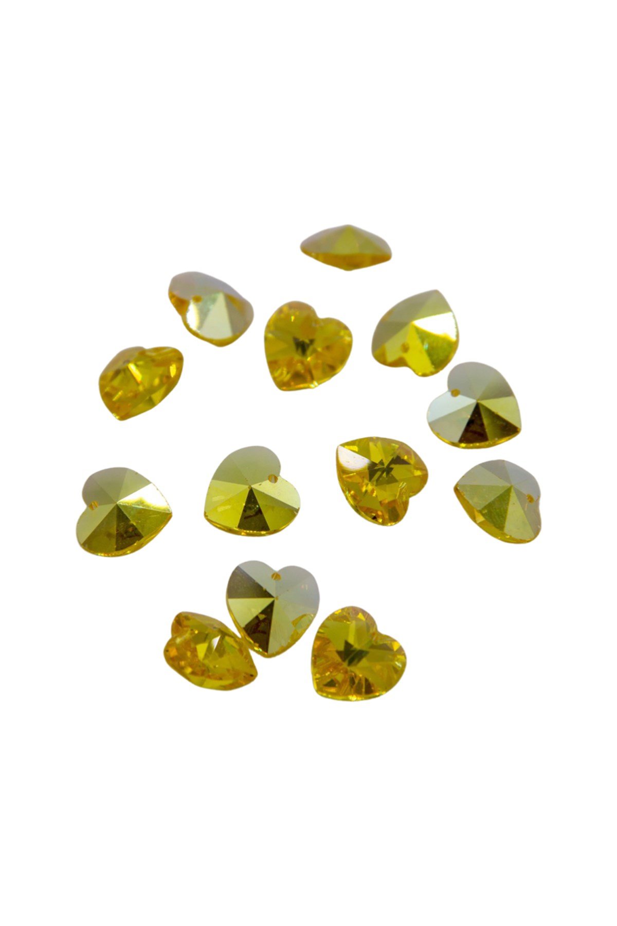 Orjinal Swarovski Kristal Kalp Boncuk 14mm