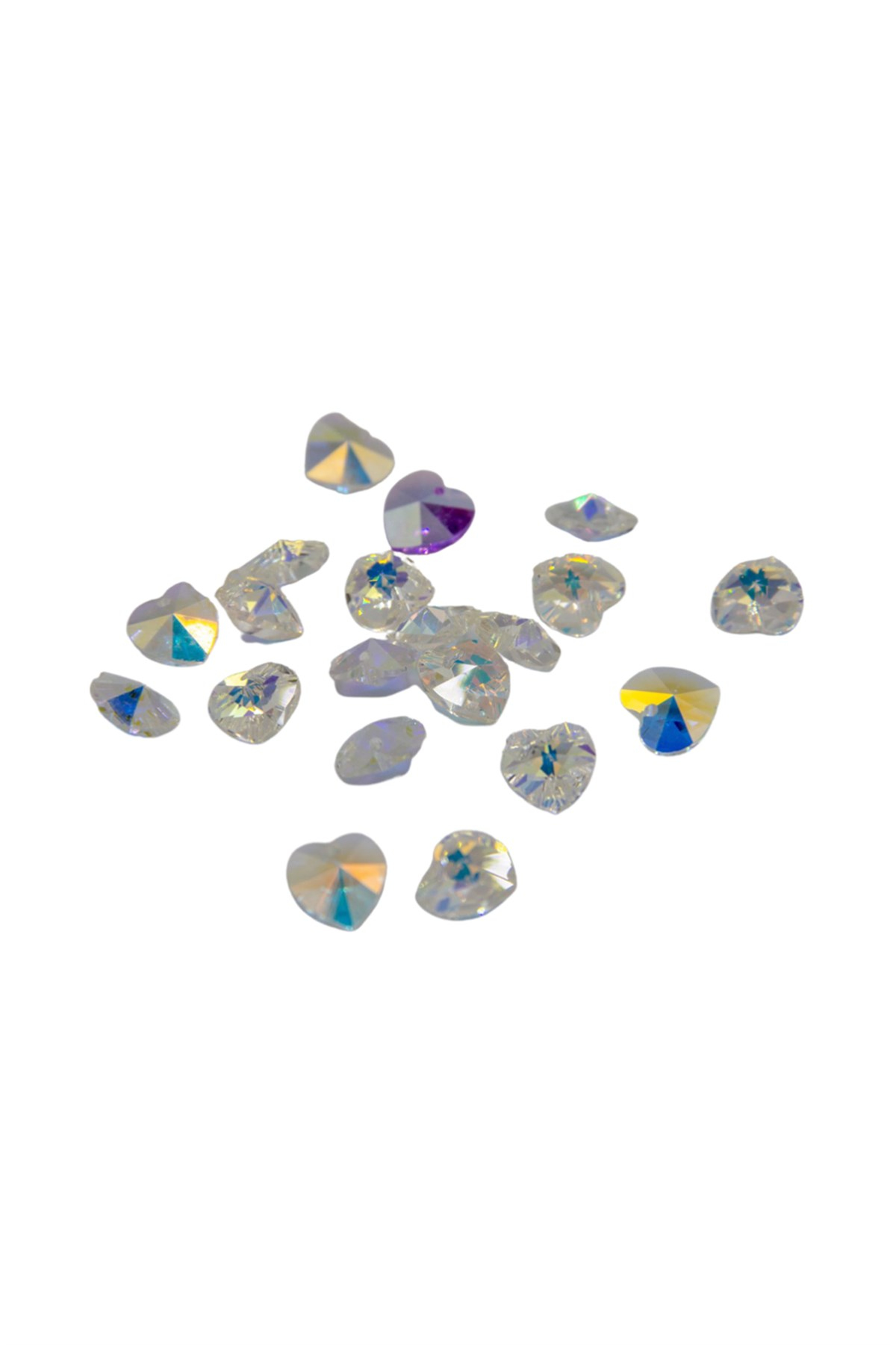 Orjinal Swarovski Kristal Kalp Boncuk 10mm