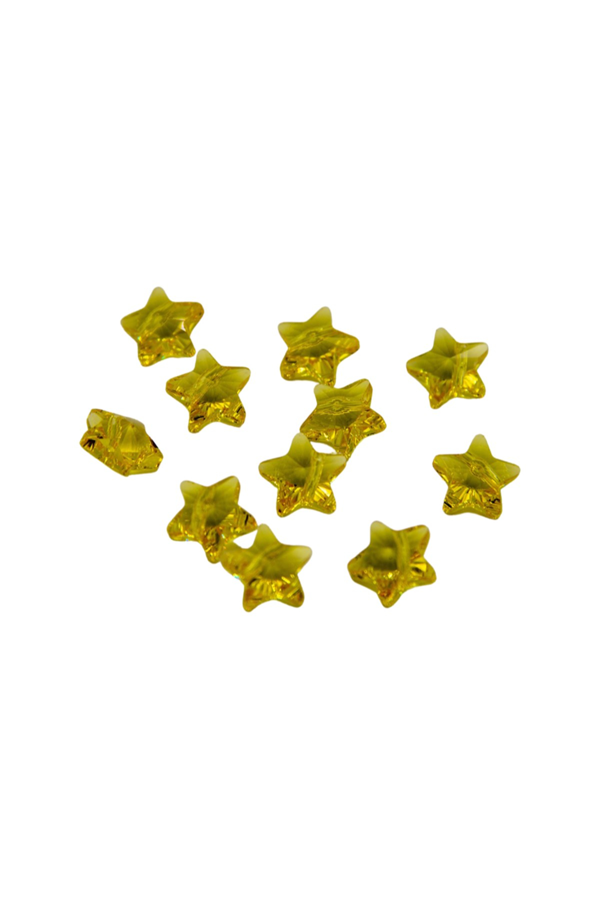 Orjinal  Swarovski Kristal Yıldız Boncuk 12mm