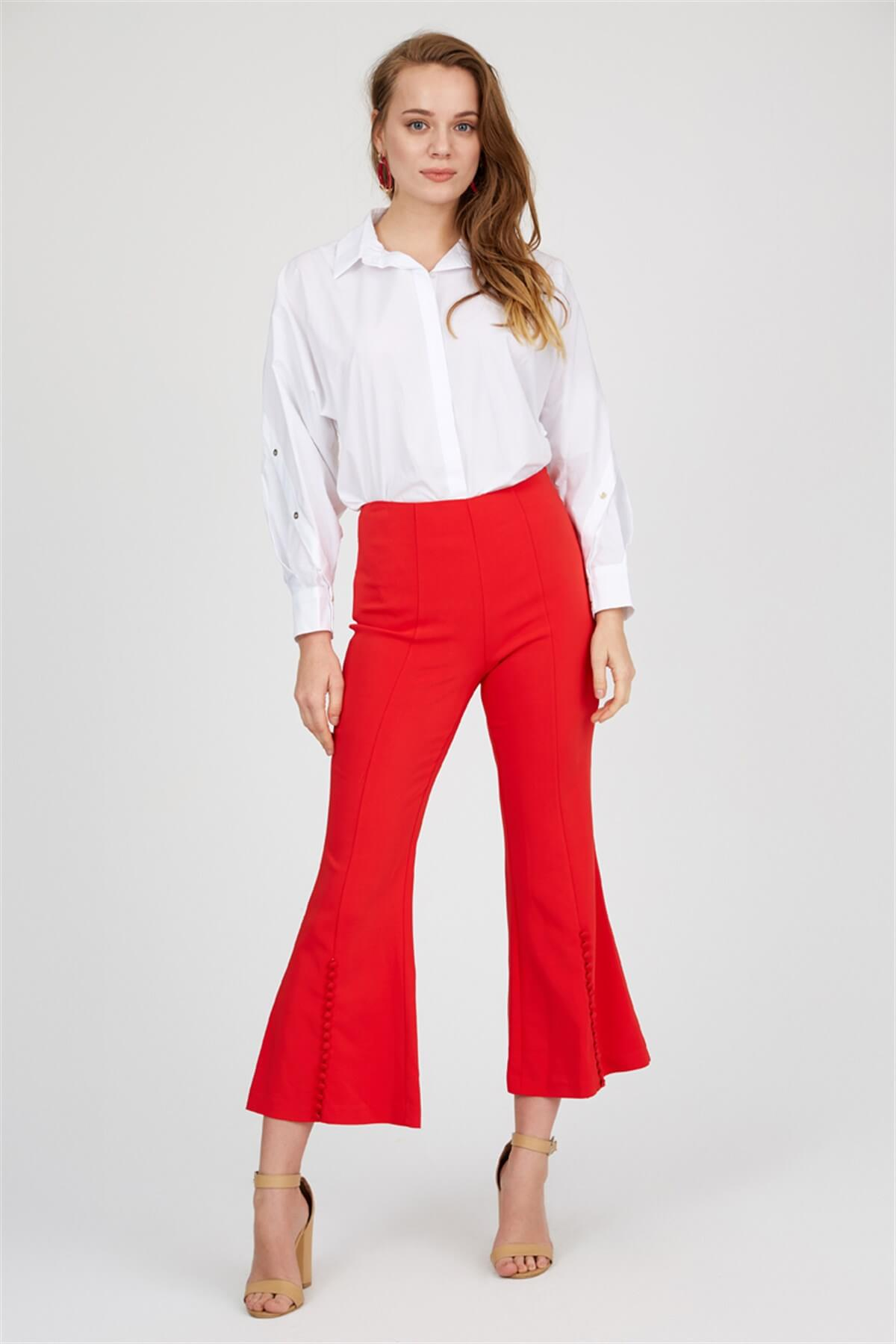 Ekru 4OD2CGM0051 GÖMLEK