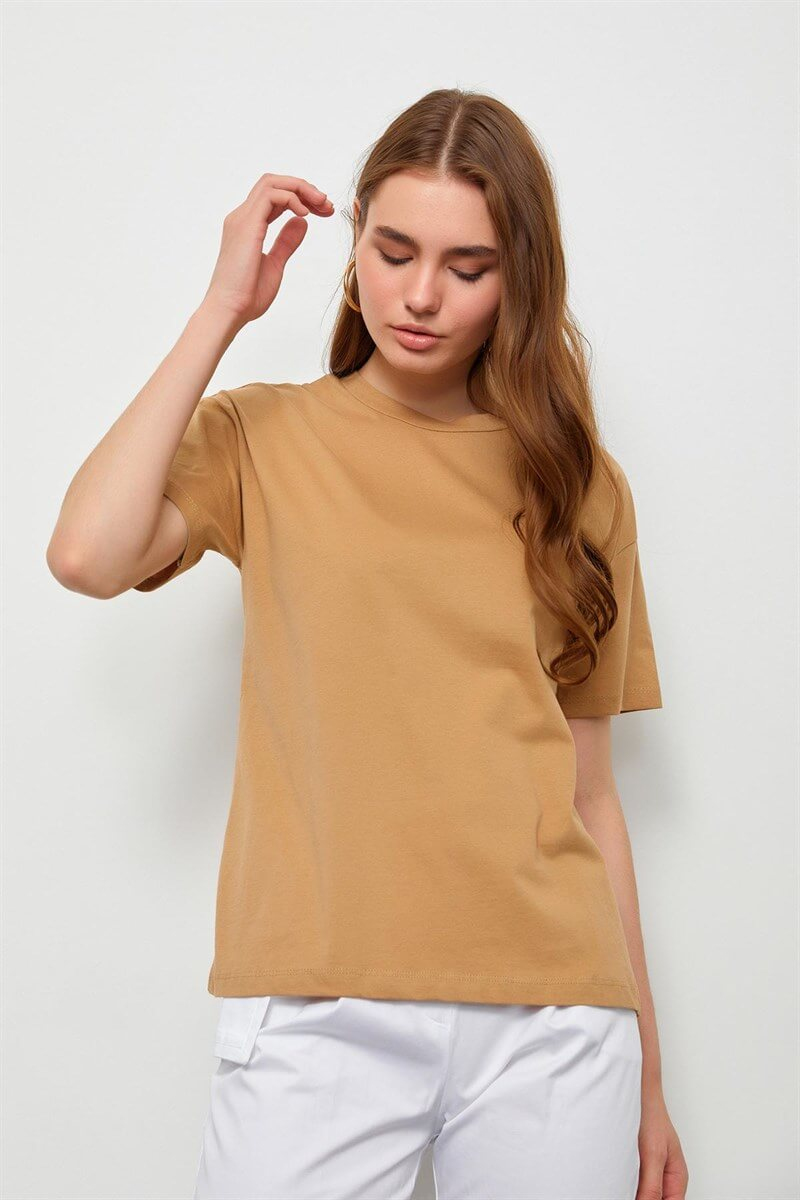 Bej 2YB2CTS0204 T-SHIRT