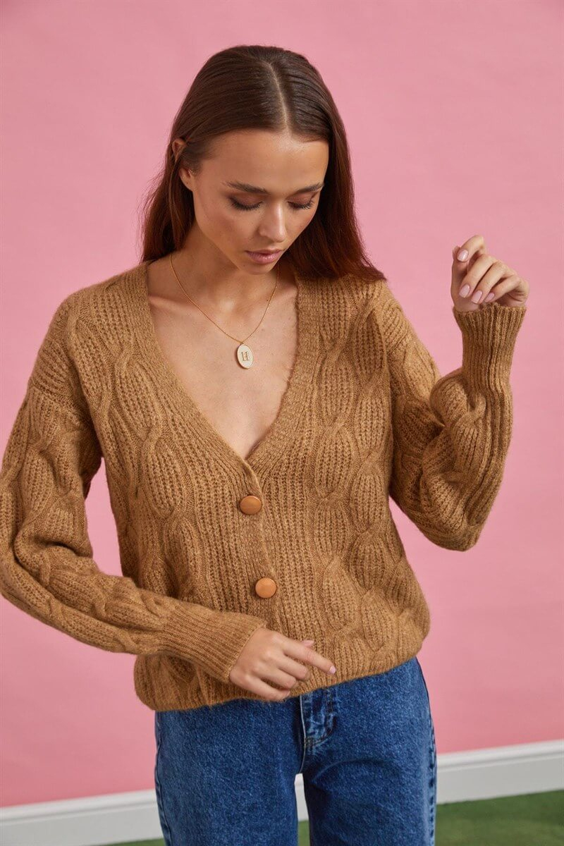 Camel 2YI4CTR0180 TRİKO HIRKA