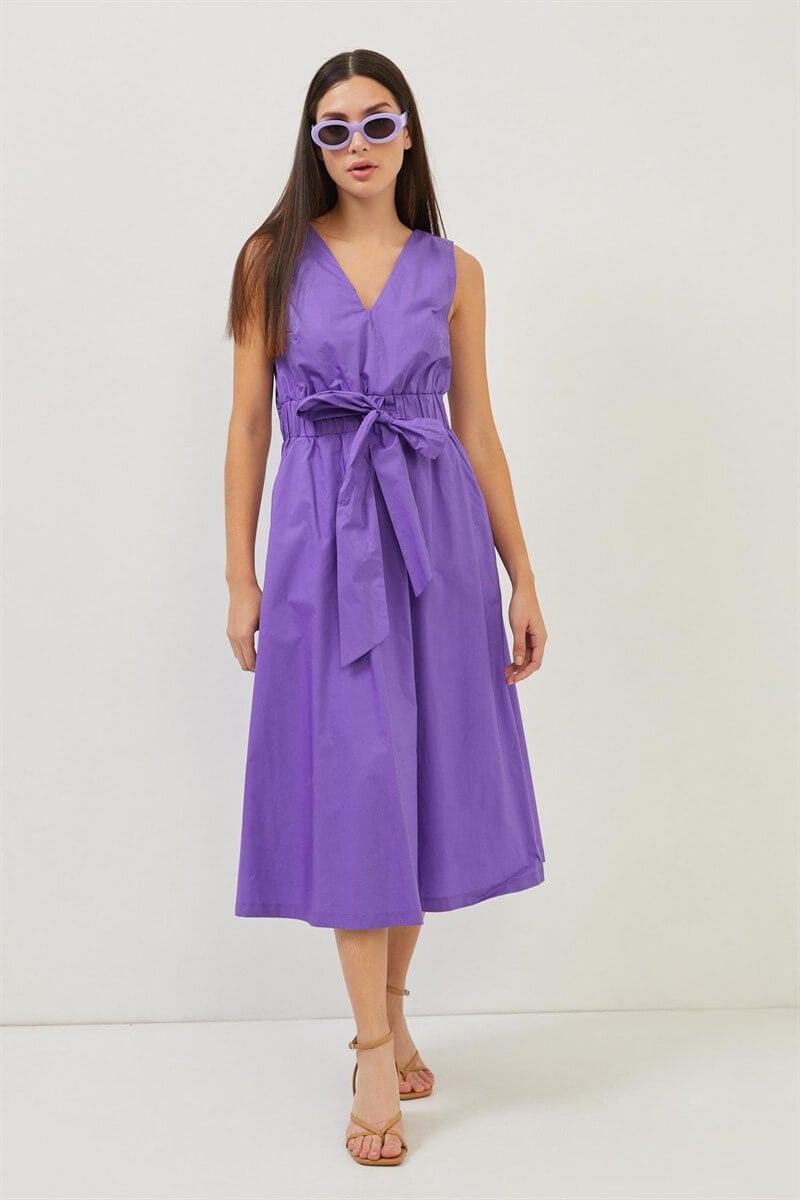 Mor 1YD2CEL1505 ELBİSE