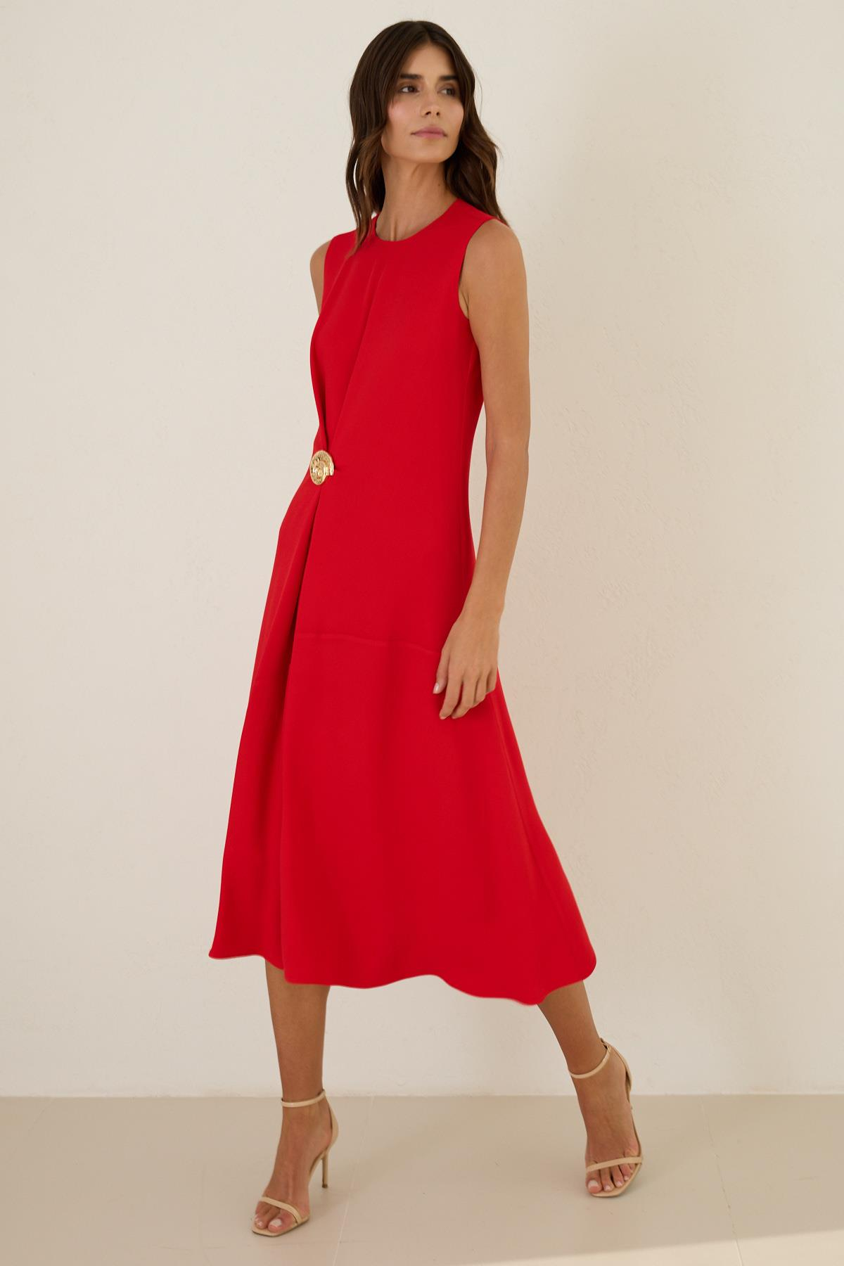 Kırmızı 1YB3DWEL2999 ELBİSE