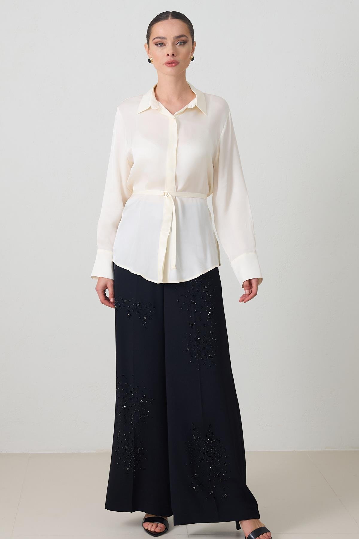 Krem 1YB3WCGM0653 GÖMLEK