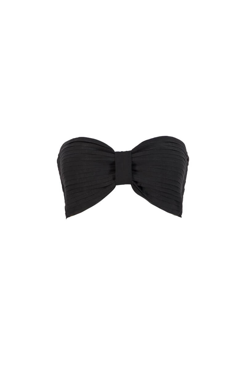 Siyah Straplez Fermuarlı BüstiyerST050S3054402