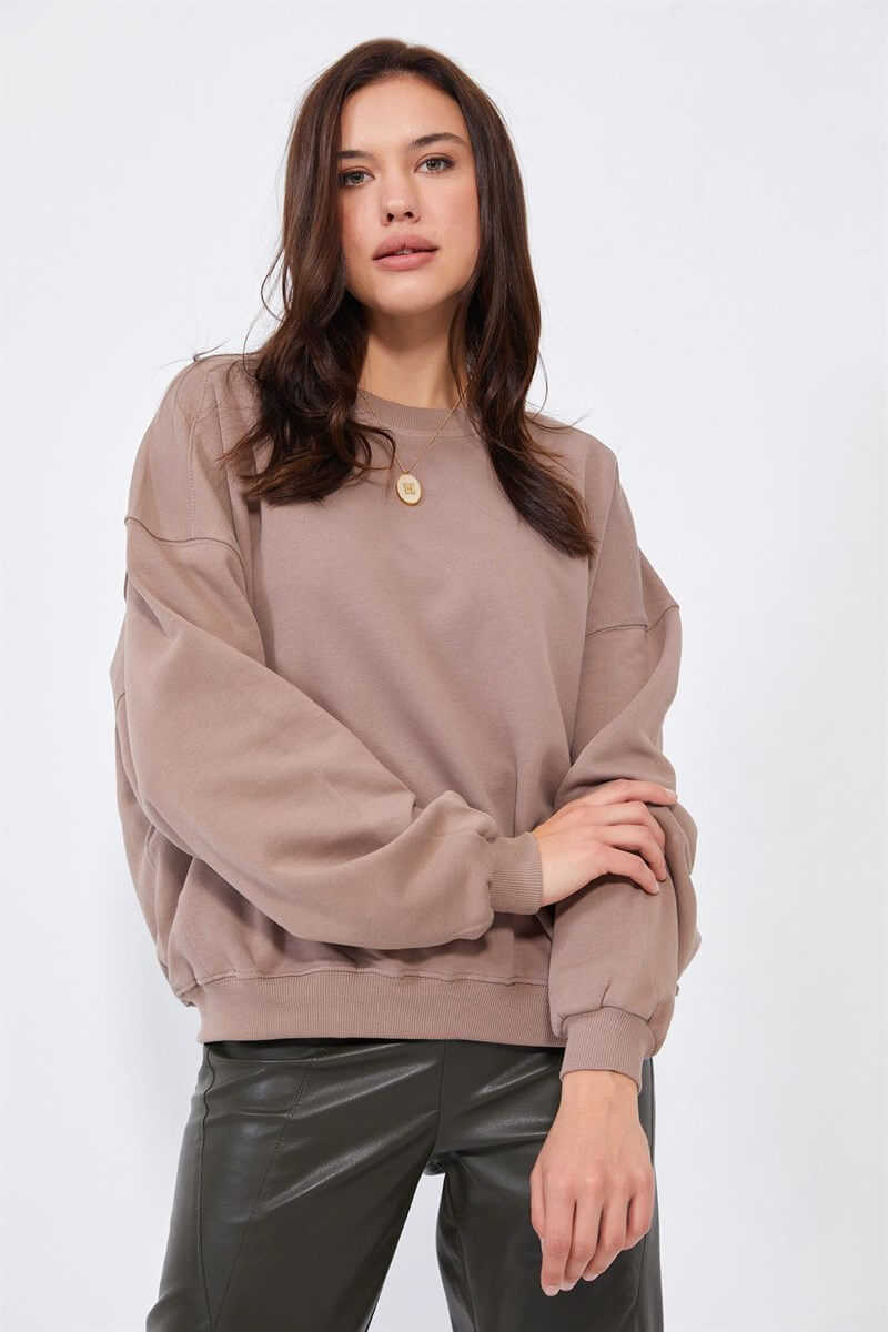 Sütlü Kahve 2YI4CSS0121 S-SHIRT