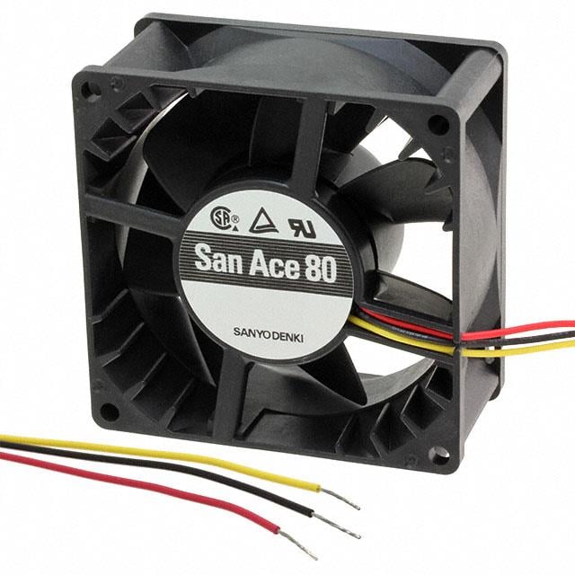 109R0824G401 80x80x25 24VDC 0.20A 3 Kablolu Fan