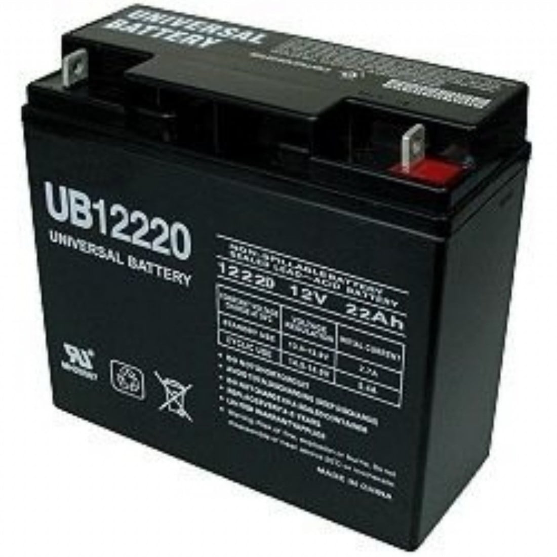 12 V 2,2 A/H Kuru Tip Akü