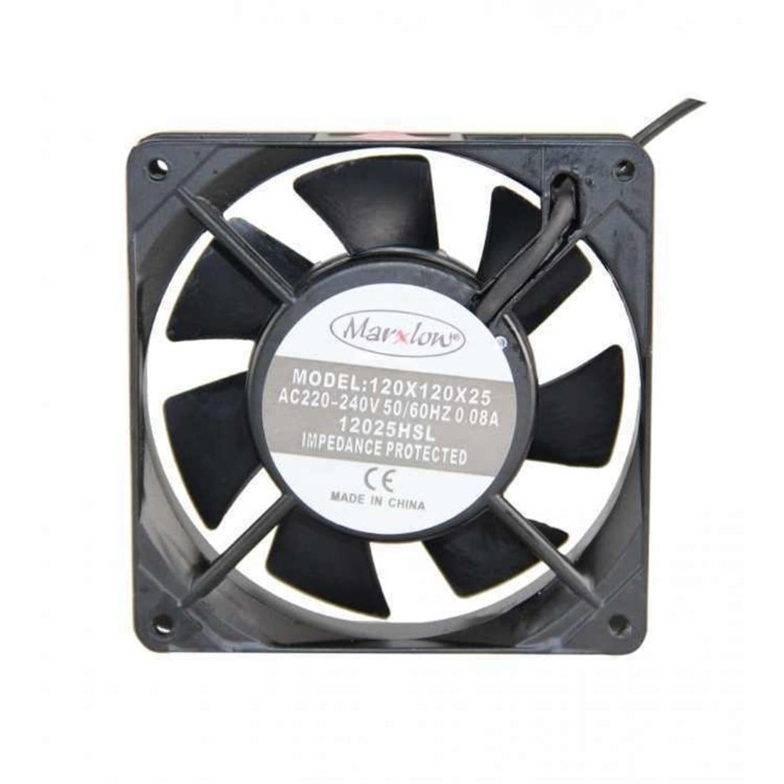 120X120X25 220V AC Kare Fan Marxlow