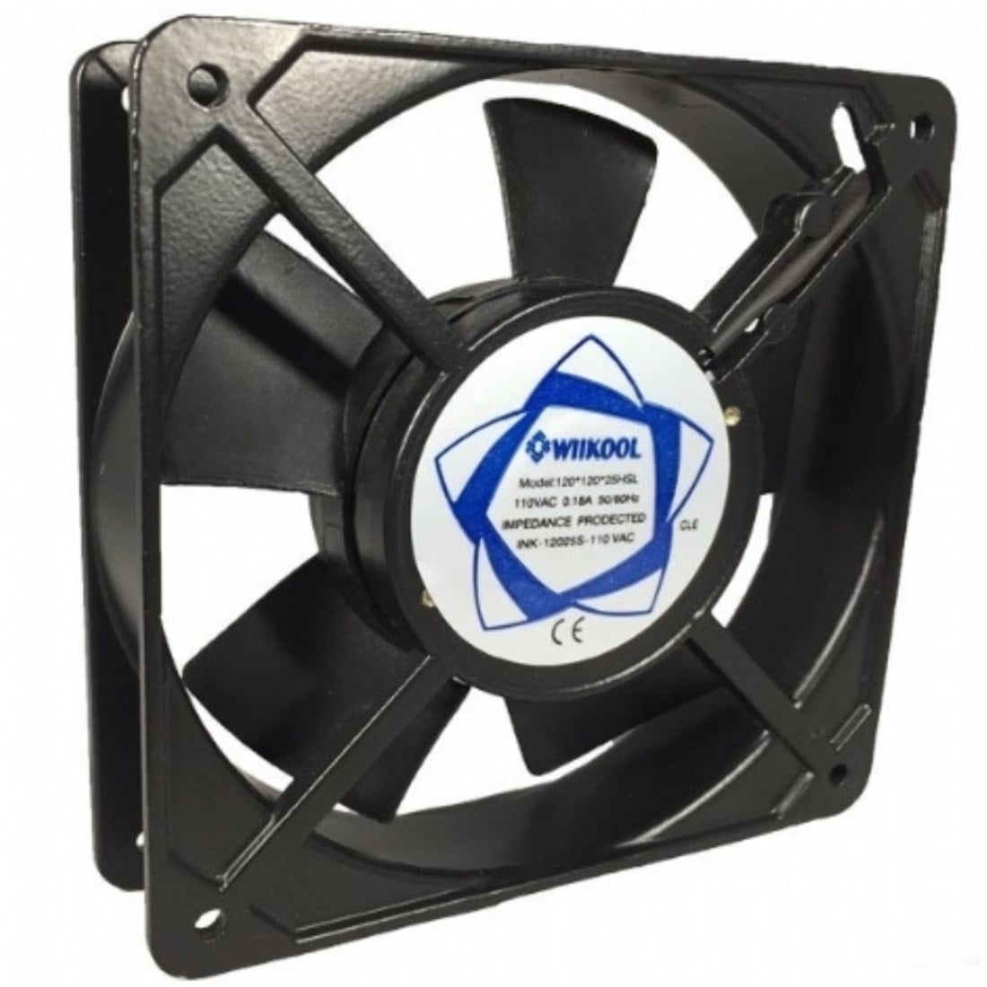 120x120x25 Wııkool 110V AC Kare Fan
