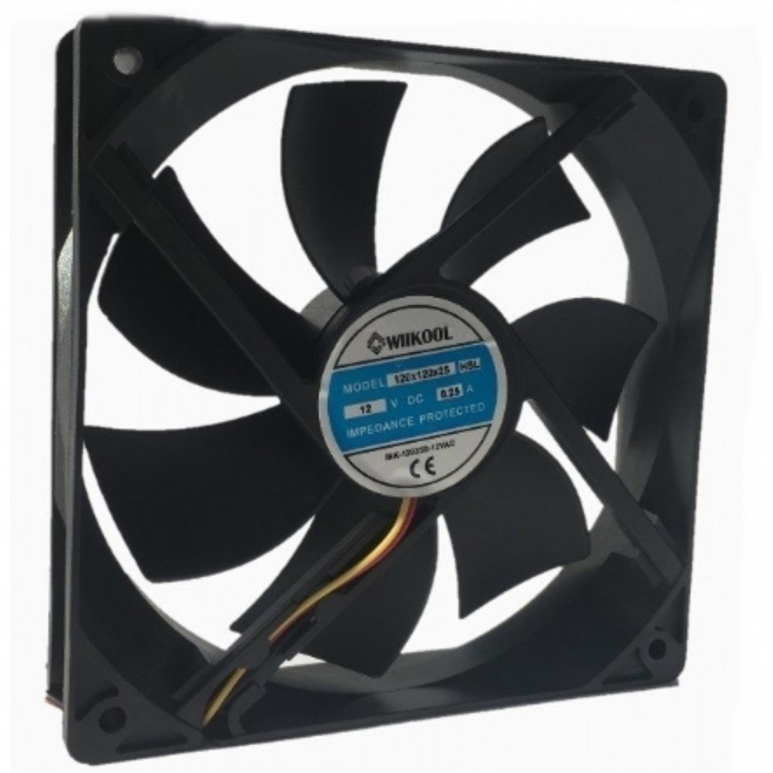 120x120x25 Wııkool 12V DC Kare Fan