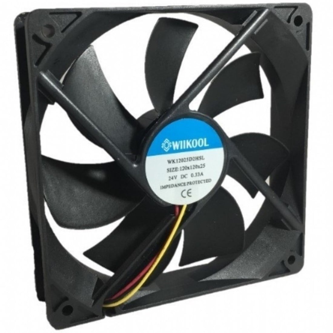 120x120x25 Wııkool 24V DC Kare Fan