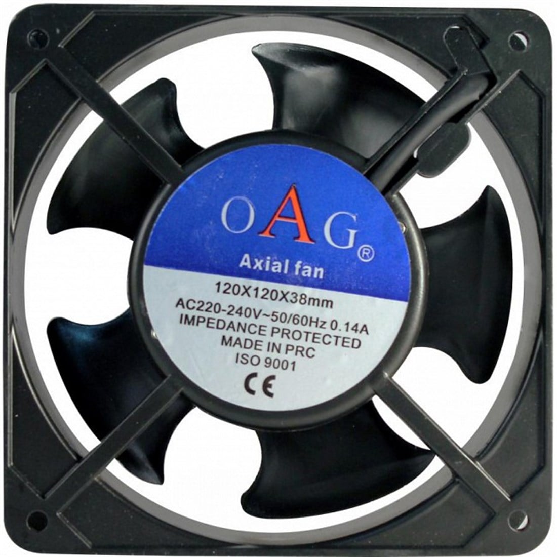 120x120x38 220v Kare Fan