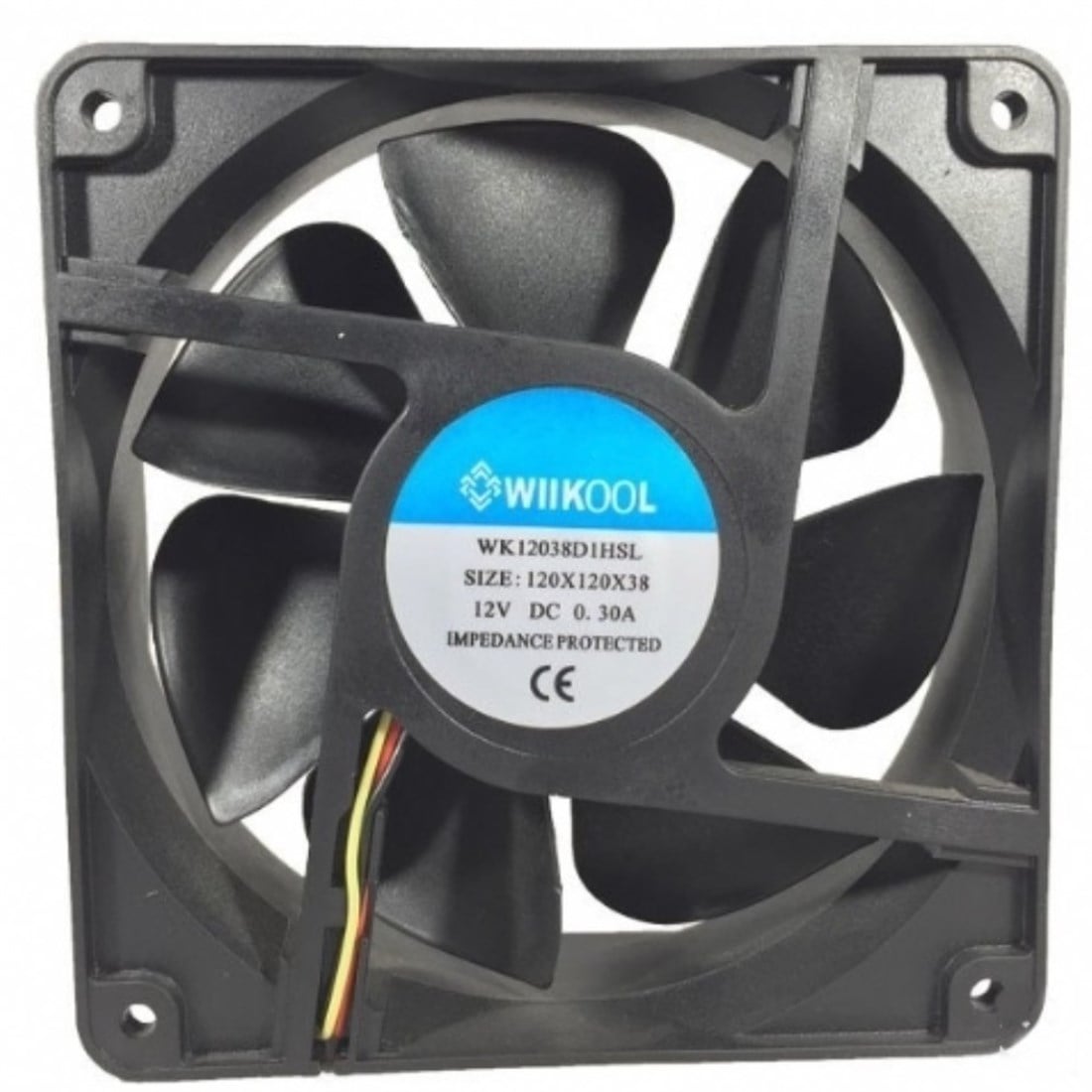 120x120x38 Wııkool 12V DC Kare Fan