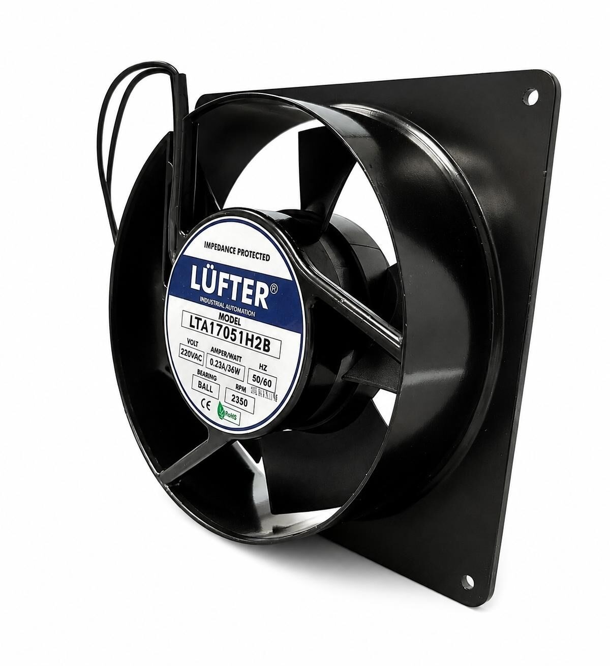 170x170x51 220 VAC Baca Tipi Oval Fan LÜFTERKare Fanlar (Kare, Oval, Yuvarlak, Eksenel Fanlar)