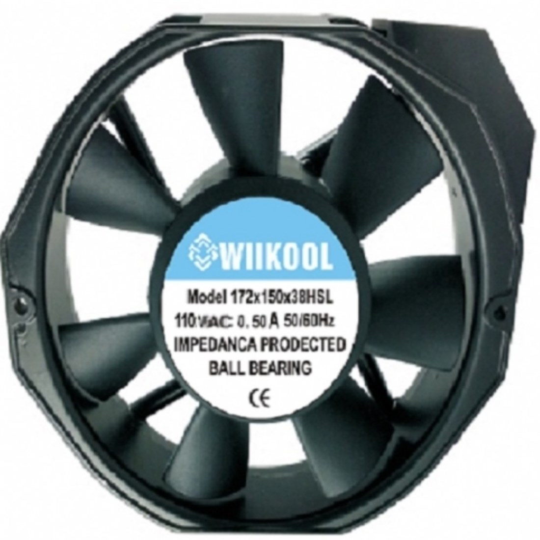172x150x38 mm Wııkool 110V AC Fan