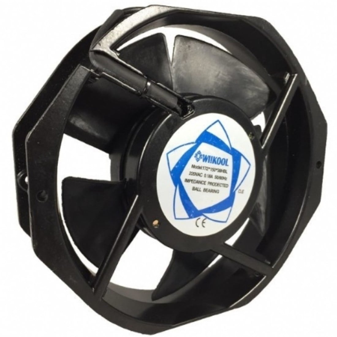 172x150x38 mm Wııkool 220V AC Fan