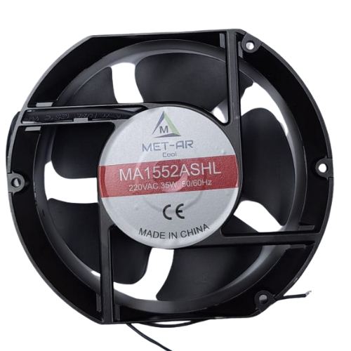172x150x50 220V AC Oval FanMET-ARFAN VE AKSİYAL ÜRÜNLERİ