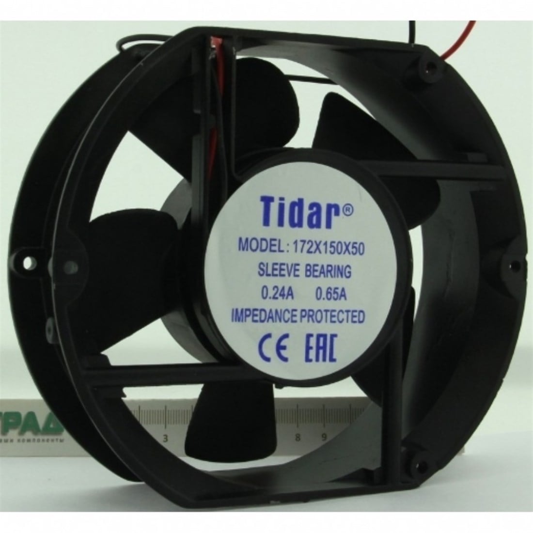 172x150x50 mm 24 v dc tidar oval fan