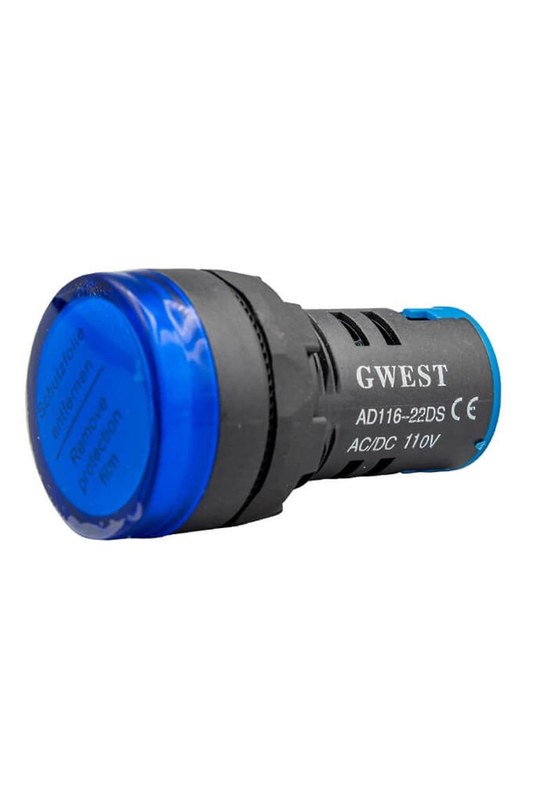 22-110V-M Led'li Sinyal 110V AC-DC Mavi 10 Adet