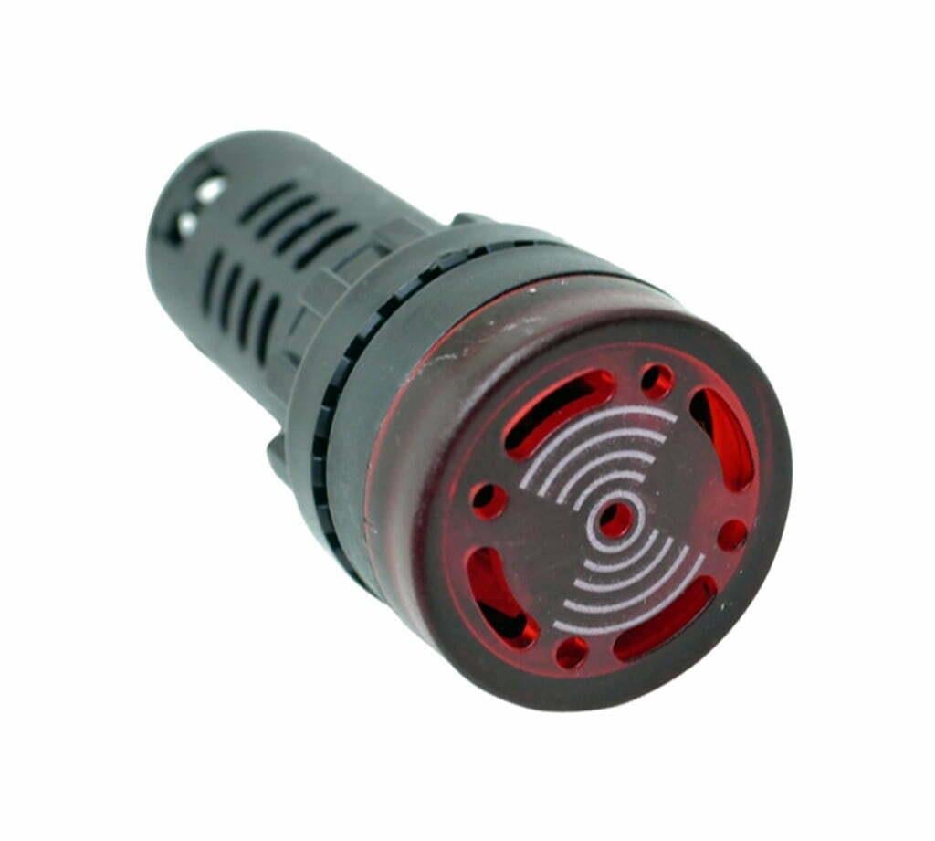 22 mm 220v Ledli Buzzer Sinyal Lambası 10 Lu