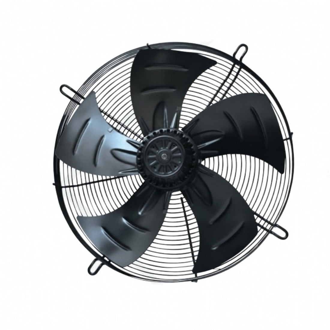 350mm Aksiyel Üfleyici Fan 190W 1400Rpm 220V AC