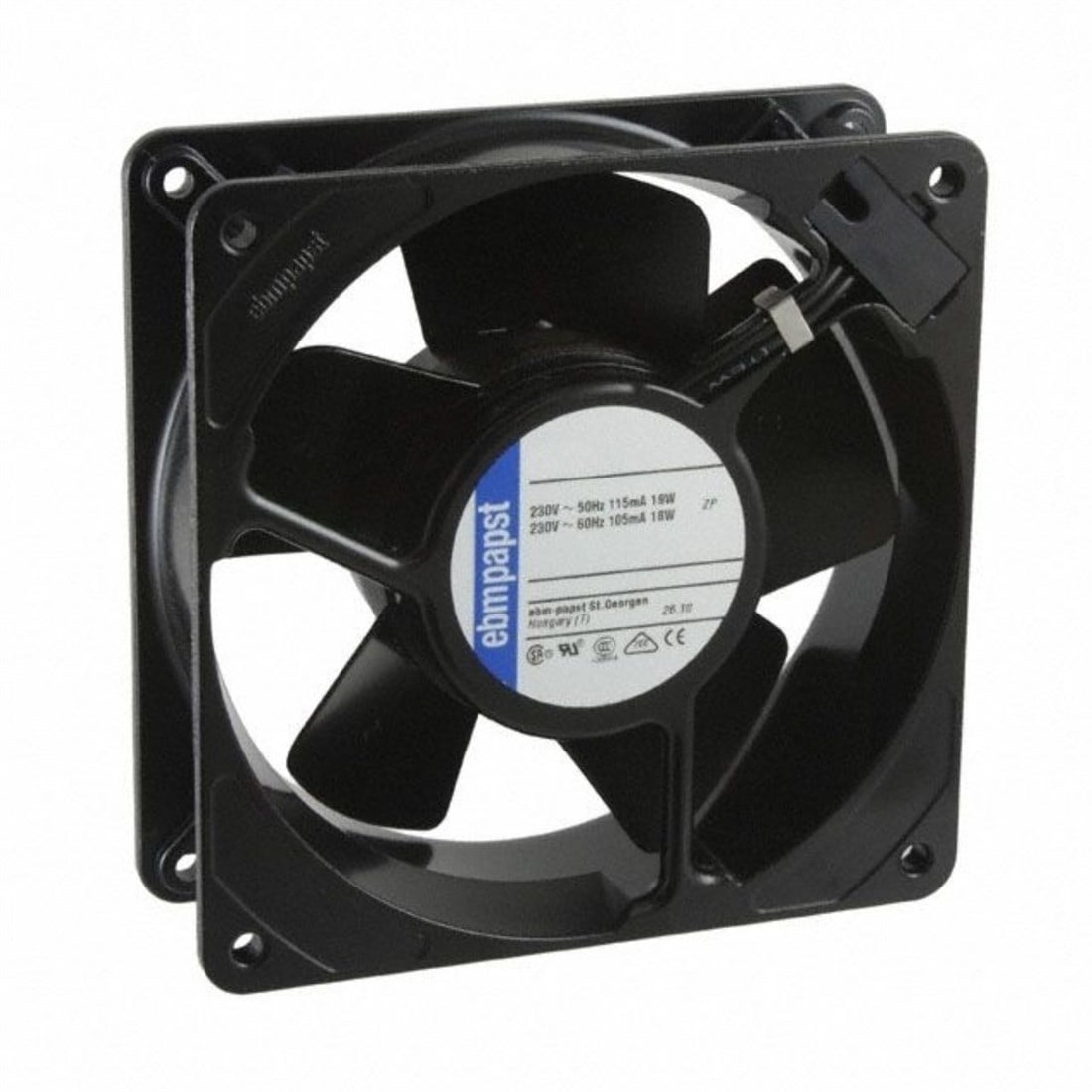 3950 ebmpapst kare fan 92*92*25 220 vac